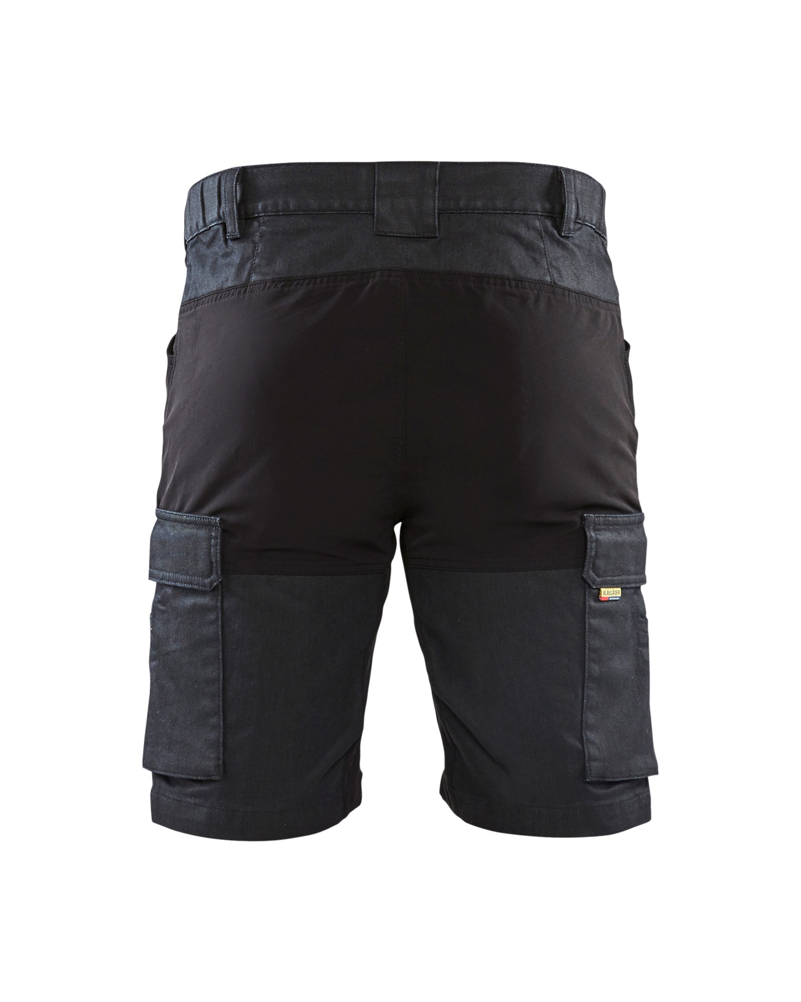 Serviceshorts med denimstretch - 4