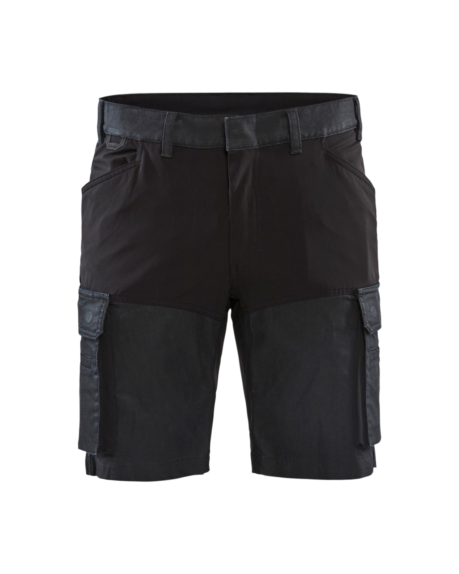 Serviceshorts med denimstretch