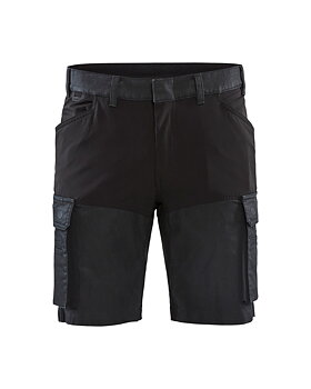 Serviceshorts med denimstretch