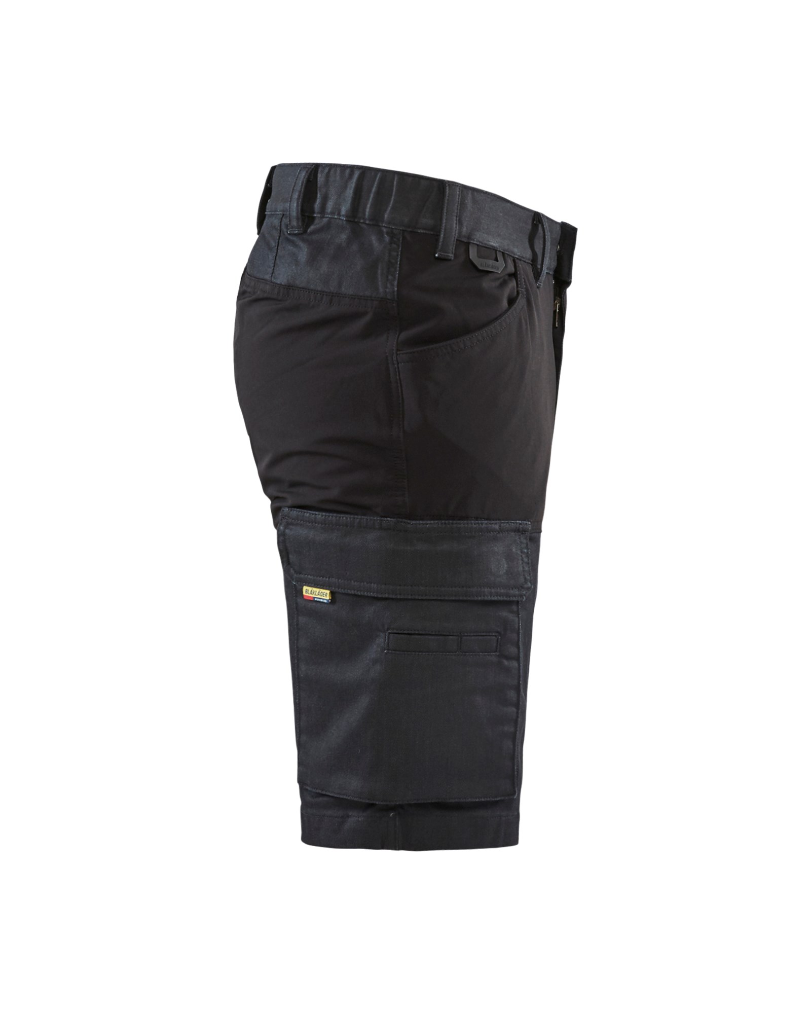 Serviceshorts med denimstretch - 3