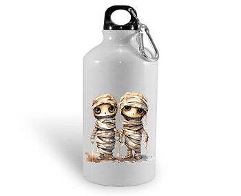 Vattenflaska - Halloween - Figurer - Flera motiv