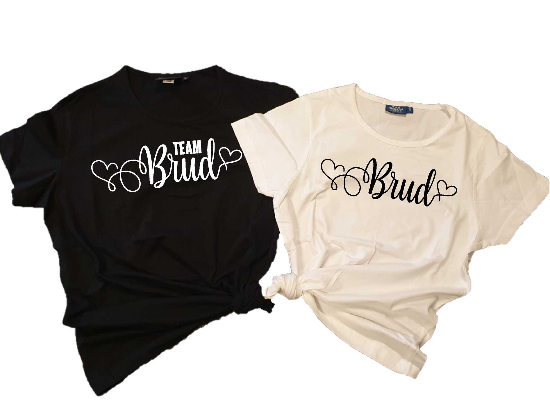 T-shirt Brud/Team brud