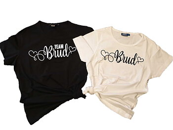 T-shirt Brud/Team brud