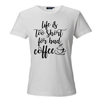 T-shirt Bad coffee
