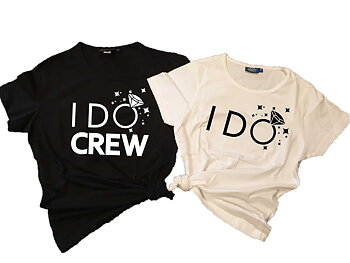T-shirt I do/I do crew