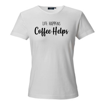 T-shirt Coffee helps