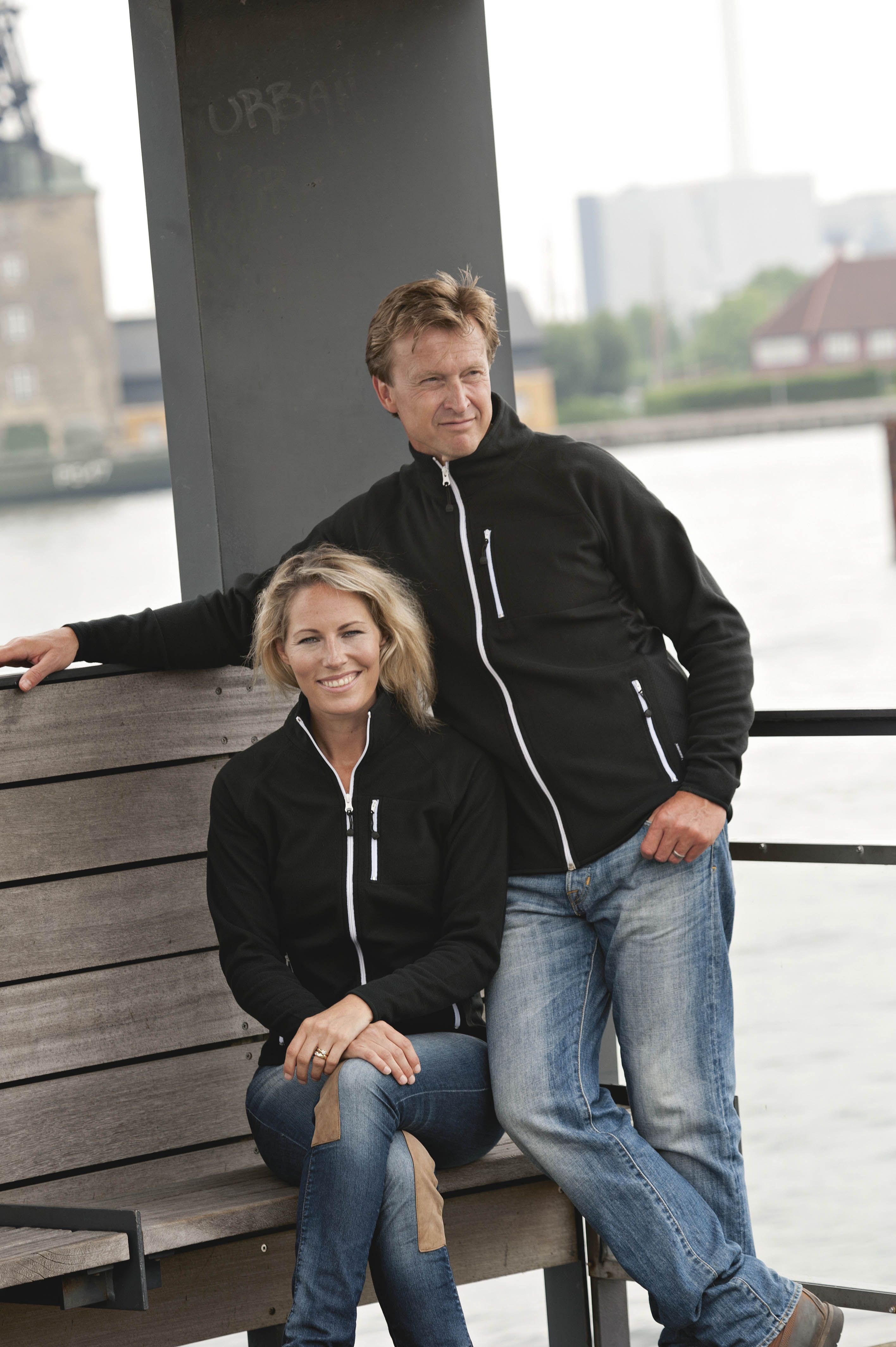Microfleecejacka Davis - DAM - flera färger - 4