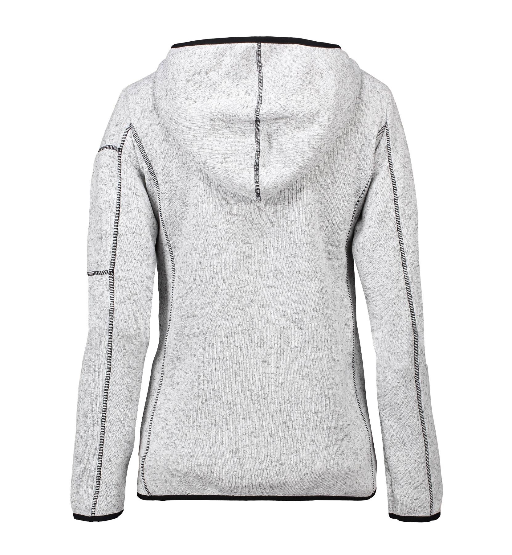 Fleececardigan stickad 0853 DAM - 2