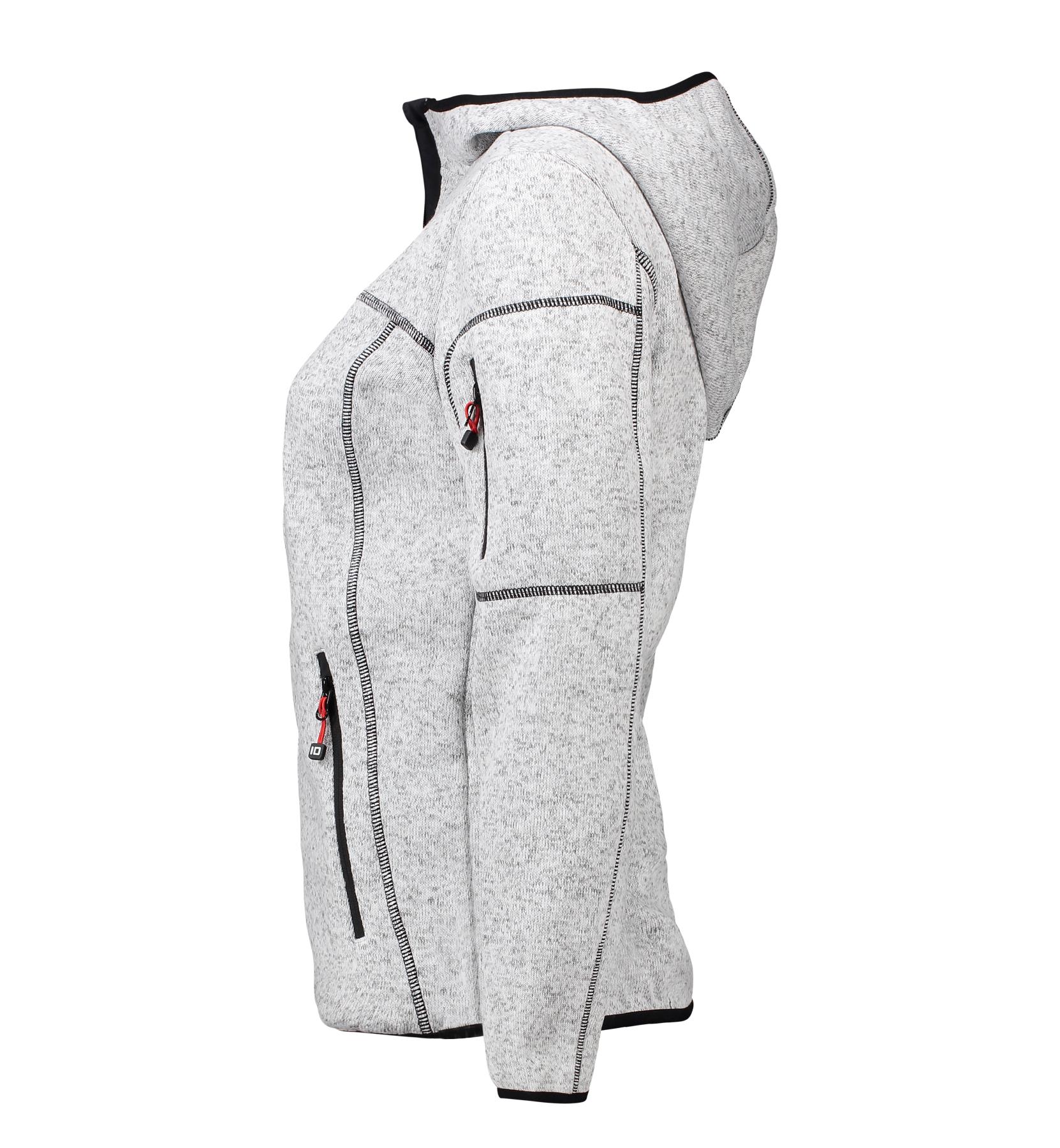 Fleececardigan stickad 0853 DAM - 3