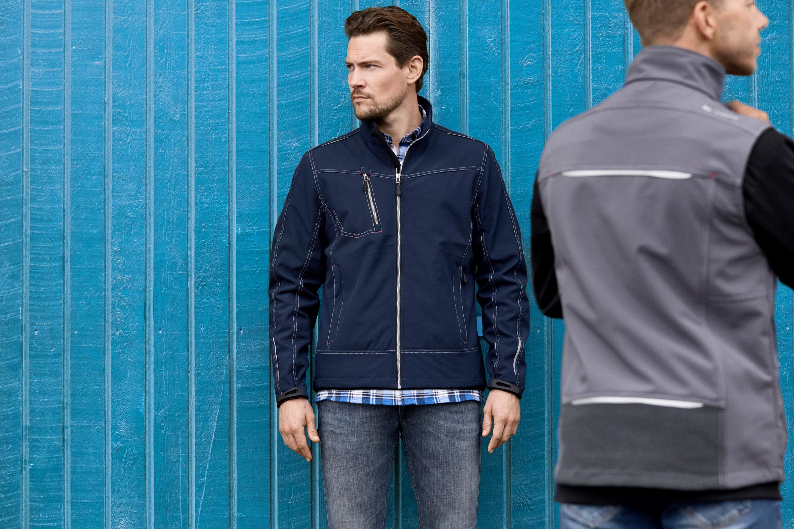 Softshell arbetsjacka 0832 - flera färger - 6