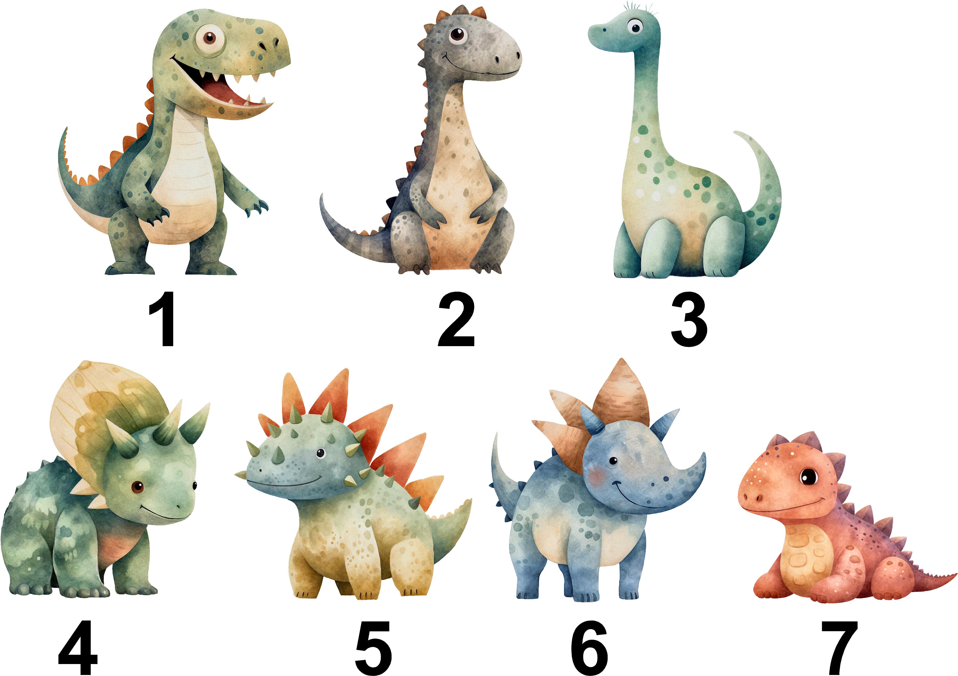 Vattenflaska - Barn - Dinosaurier - Flera motiv - 3