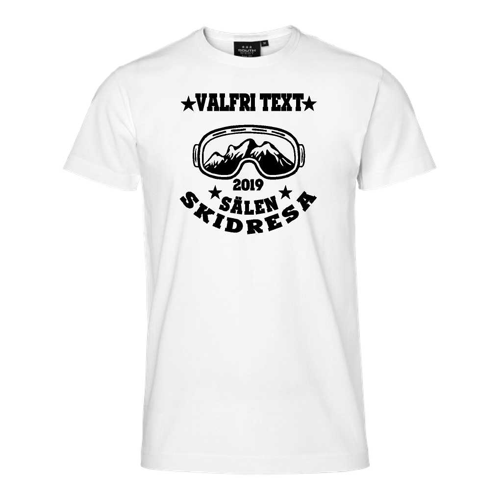 T-shirt skidglasögon