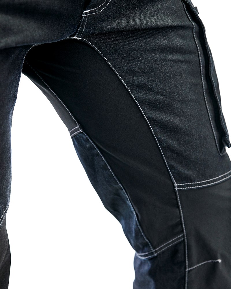 Servicebyxa stretch 1459 denim - flera färger  - 5