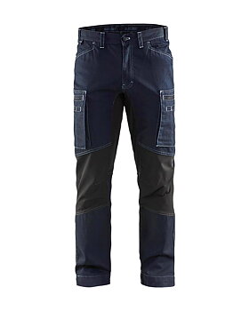 Servicebyxa stretch 1459 denim - flera färger 