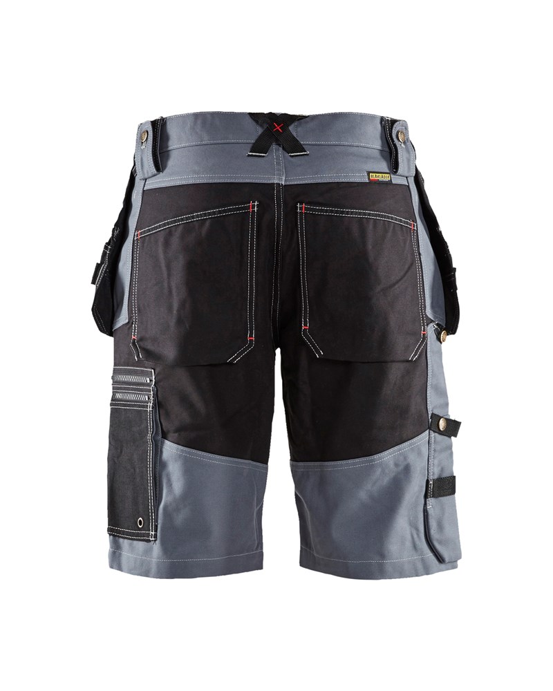 Hantverksshorts X1500 grå/svart - 5