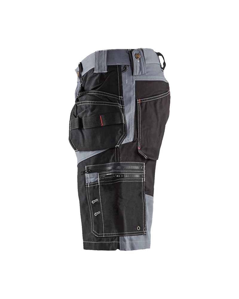 Hantverksshorts X1500 grå/svart - 3