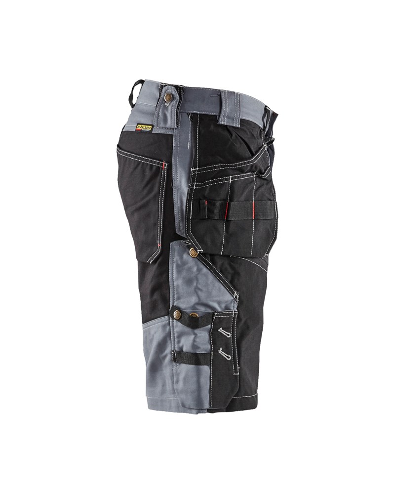 Hantverksshorts X1500 grå/svart - 4