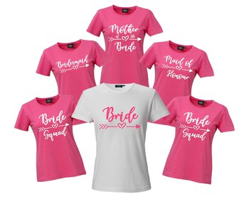 T-shirt Bride/bridesquad........