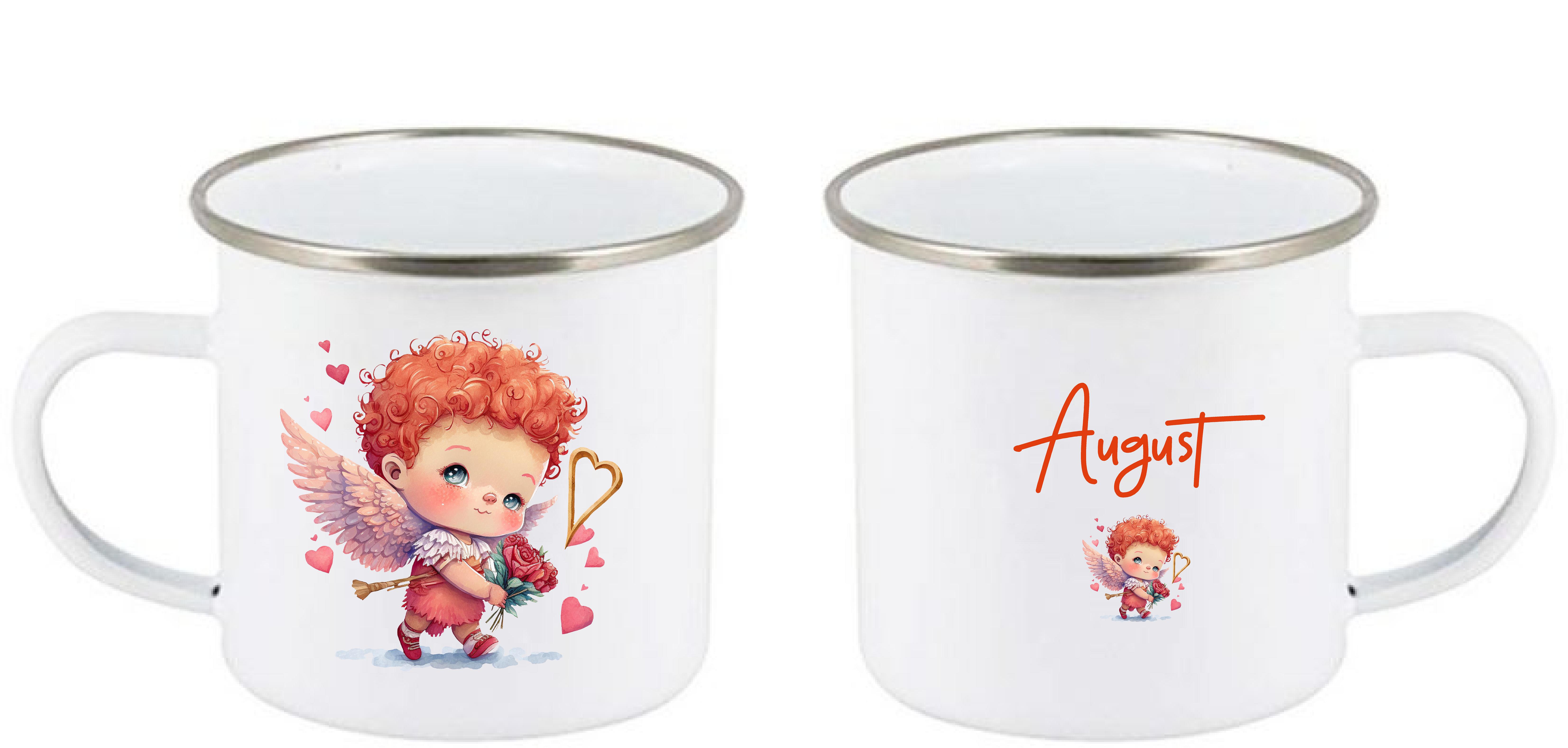 Mugg - Fe Cupid-pojke - orange