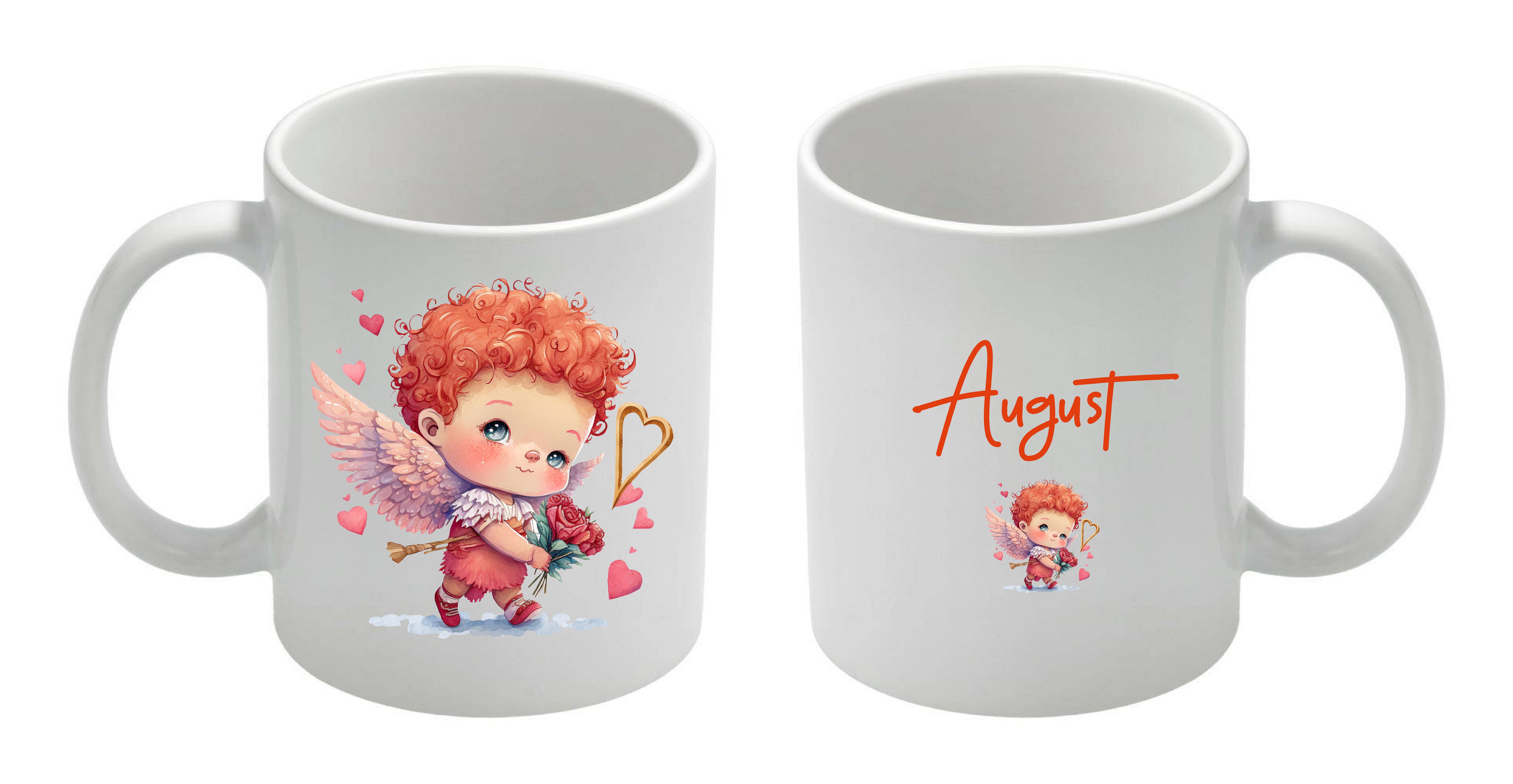 Mugg - Fe Cupid-pojke - orange - 2
