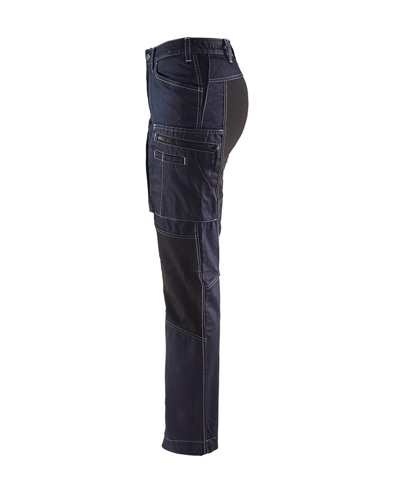 Servicebyxa stretch denim 7159 DAM - flera färger - 4