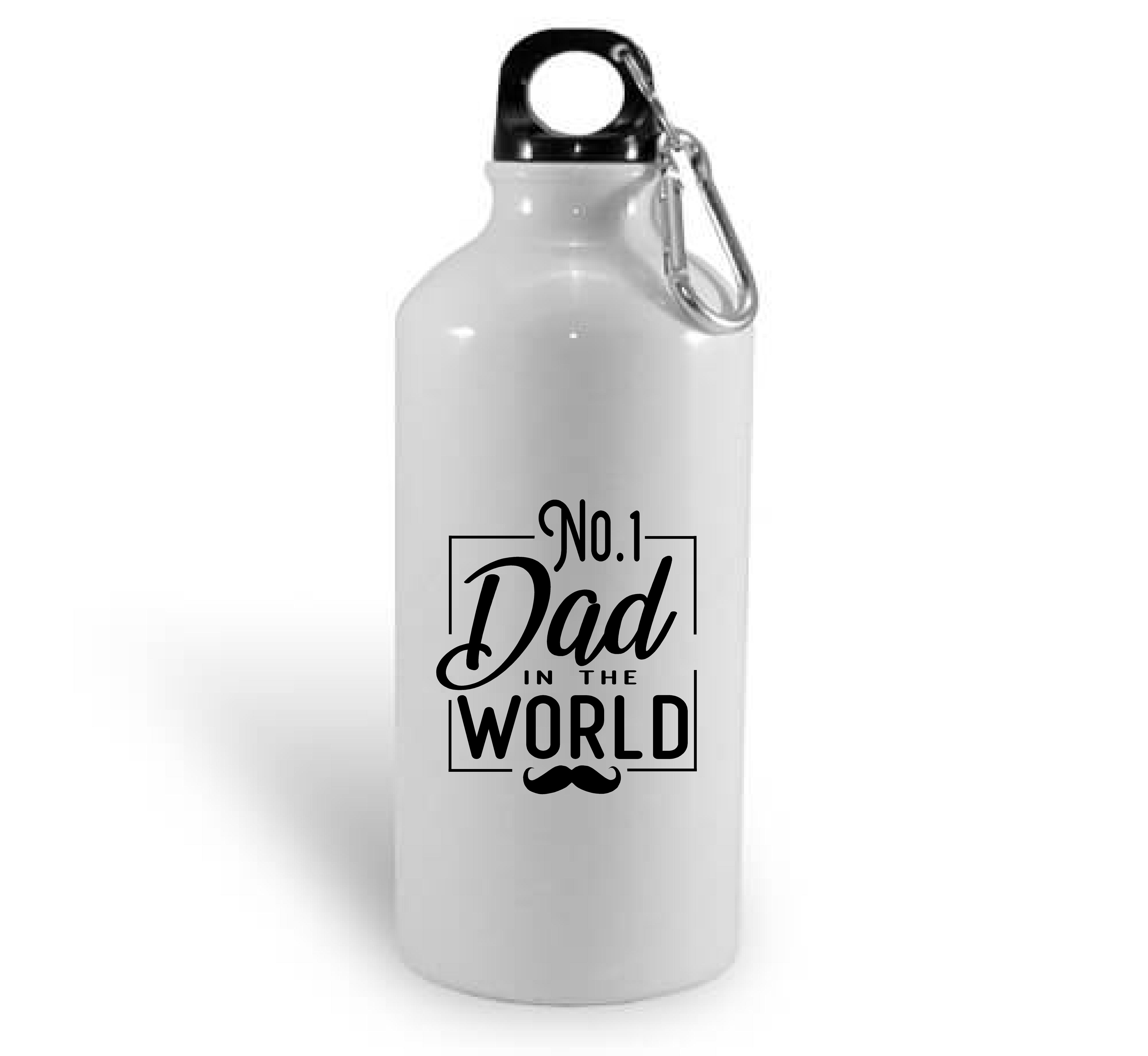 Vattenflaska - Fars dag - No 1 Dad