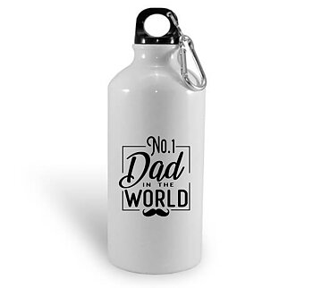 Vattenflaska - Fars dag - No 1 Dad