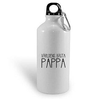 Vattenflaska - Fars dag - Världens bästa pappa