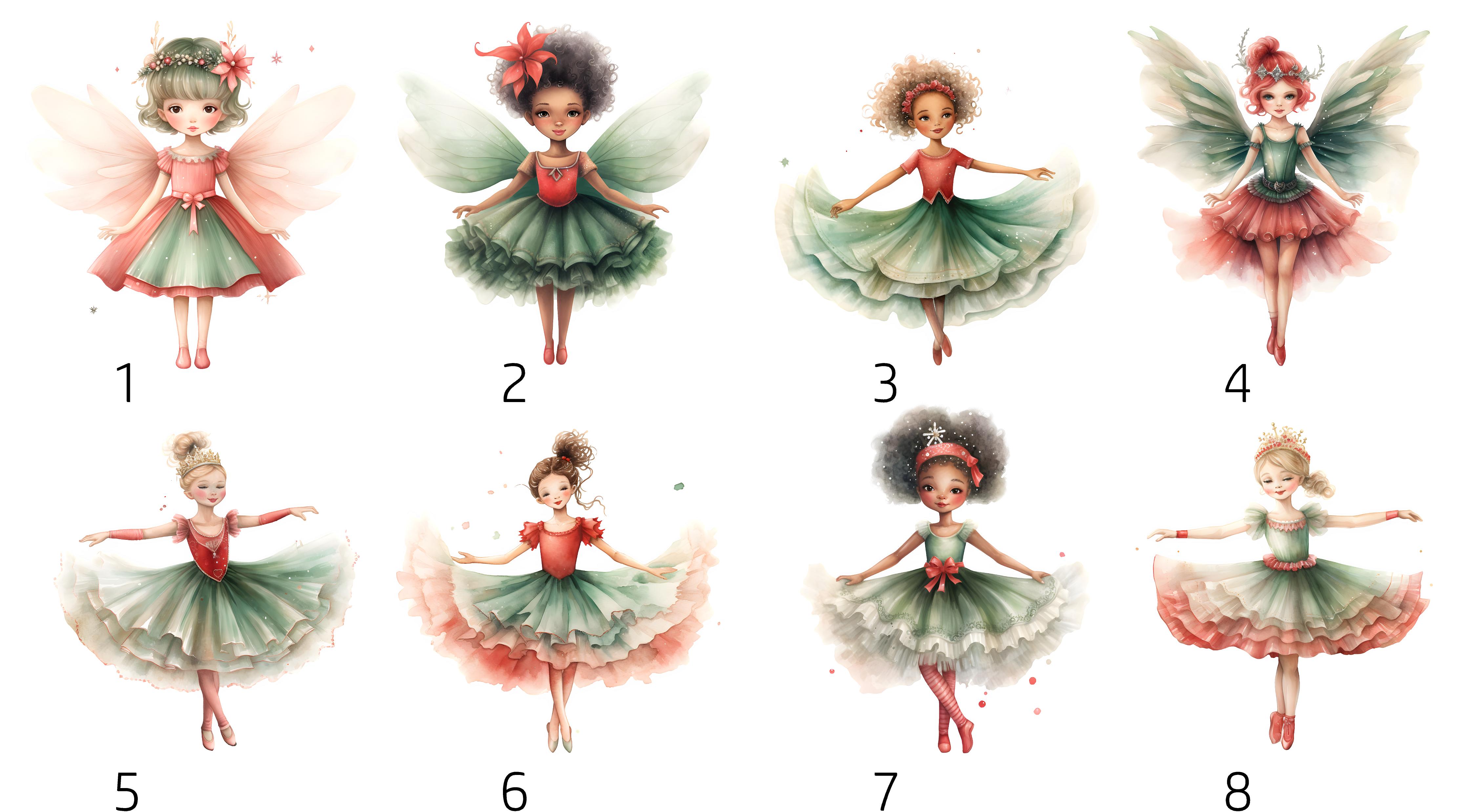 Mugg - Jul - Nötknäpparen Ballerina - Flera motiv - 2