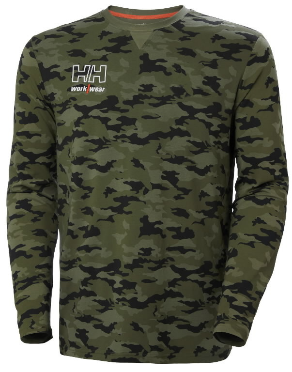 T-shirt Kensington camo - långarm 