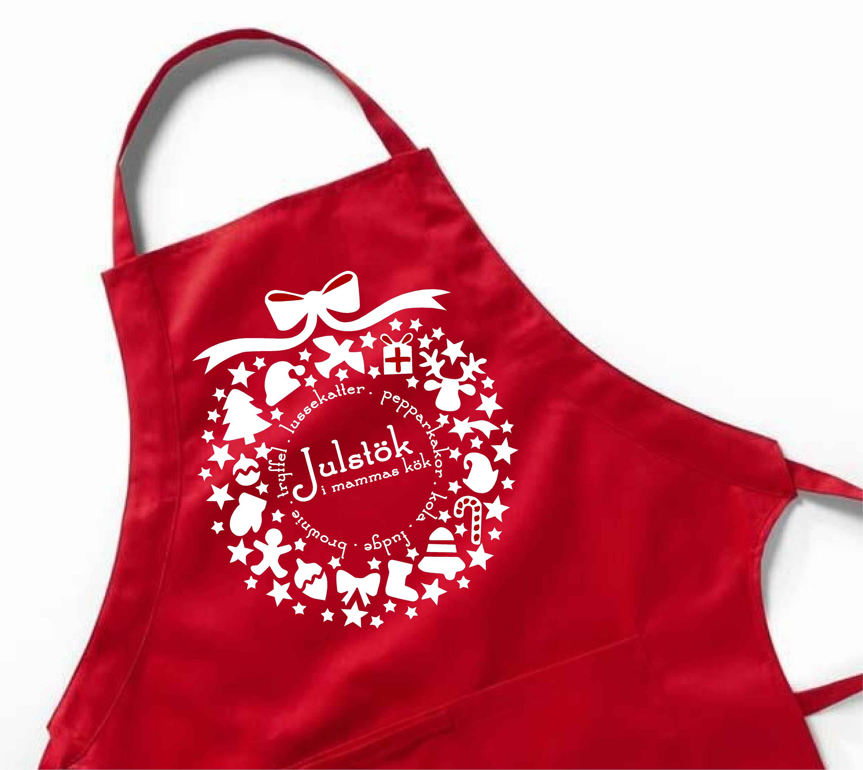 4: Förkläde Julstök