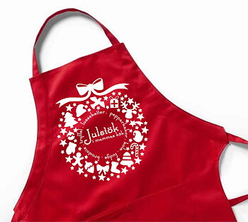 4: Förkläde Julstök