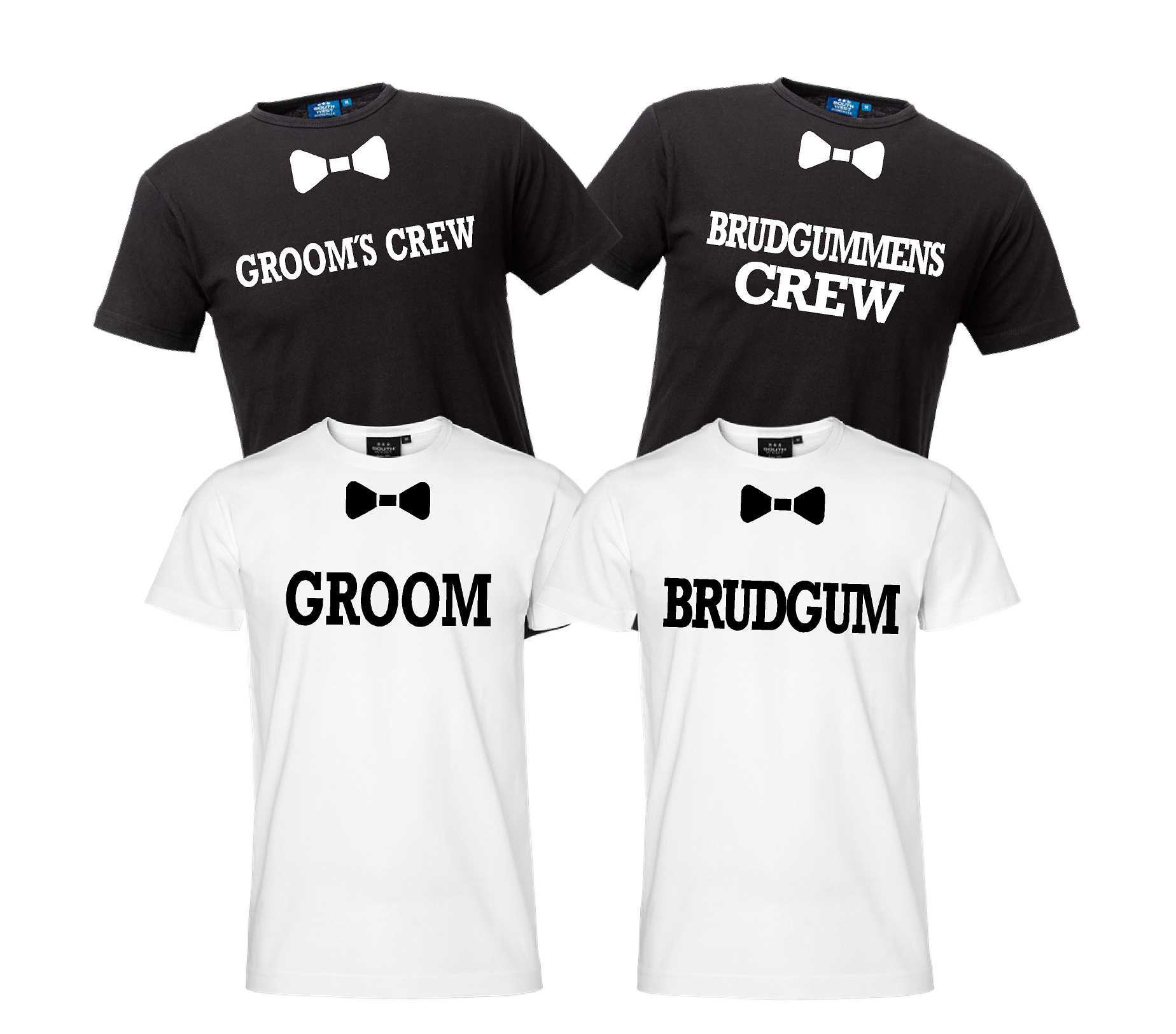 T-shirt Brudgum/Groom