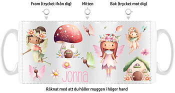 Mugg - Fe Blommor
