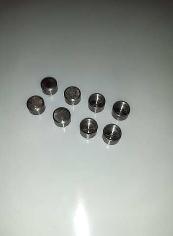 Lashcaps för 7mm ventilskaft