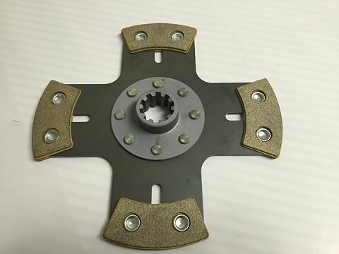 4-puck Sinter 215mm Volvo Grovsplines
