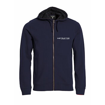 Hoody Full zip - unisex - INSTRUCTOR  -  Marin