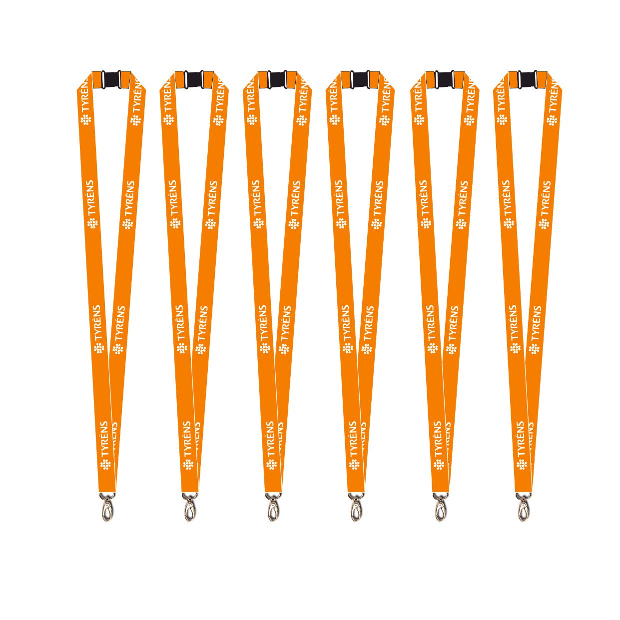 Nyckelband Orange 25st/ förpackning