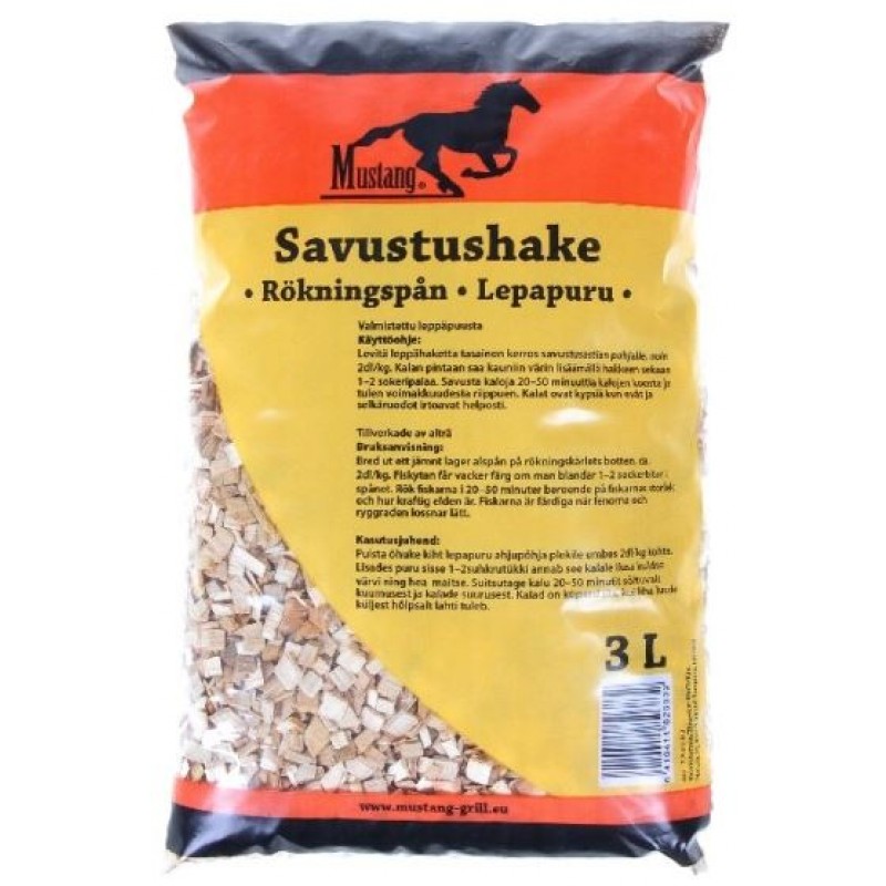 Rökspån av Al, 3 Liter