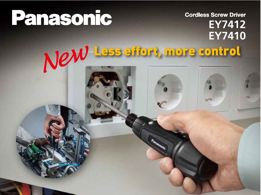 Skruvdragare Panasonic EY7412 - 4