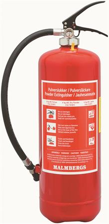 Brandsläckare abc pulver 6kg