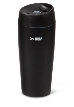 Termosmugg stål svart 400 ml