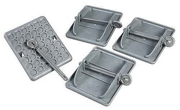 Stödbensplattor 4-pack