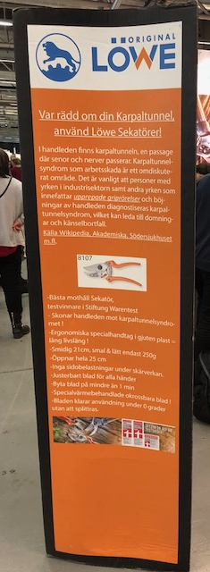 Löwe tång/sekatör 5127, Populärast! - 4