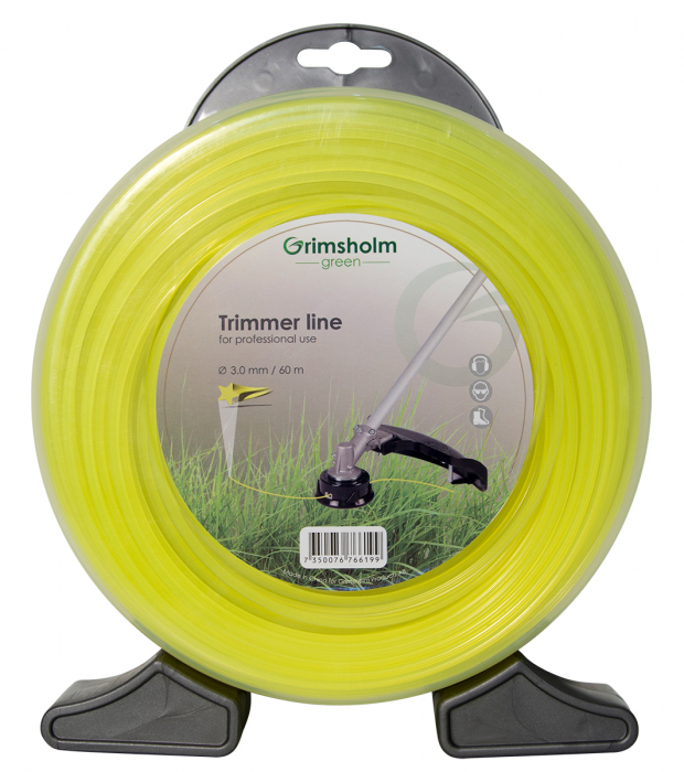 Trimmertråd m3.0m / stjärna / 60m