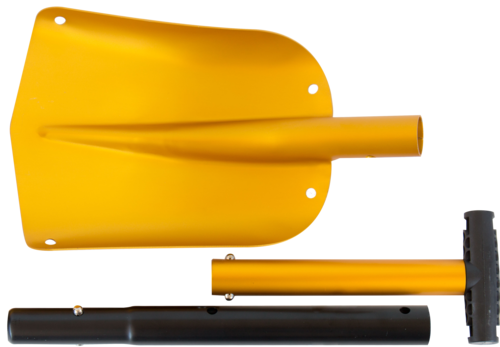 Hopfällbar skyffel