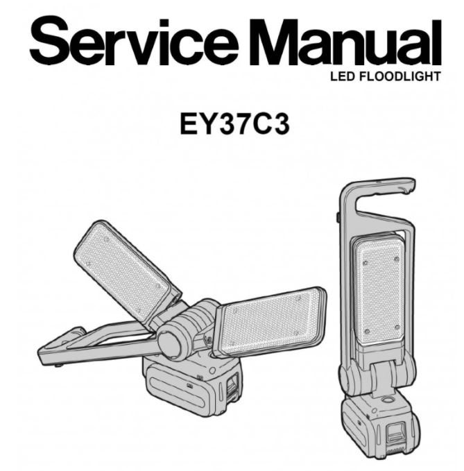 Panasonic Sprängskiss EY37C3, lampa led
