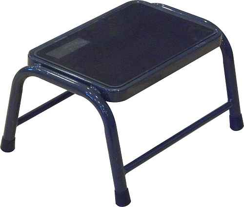 Fotpall metall 1 steg