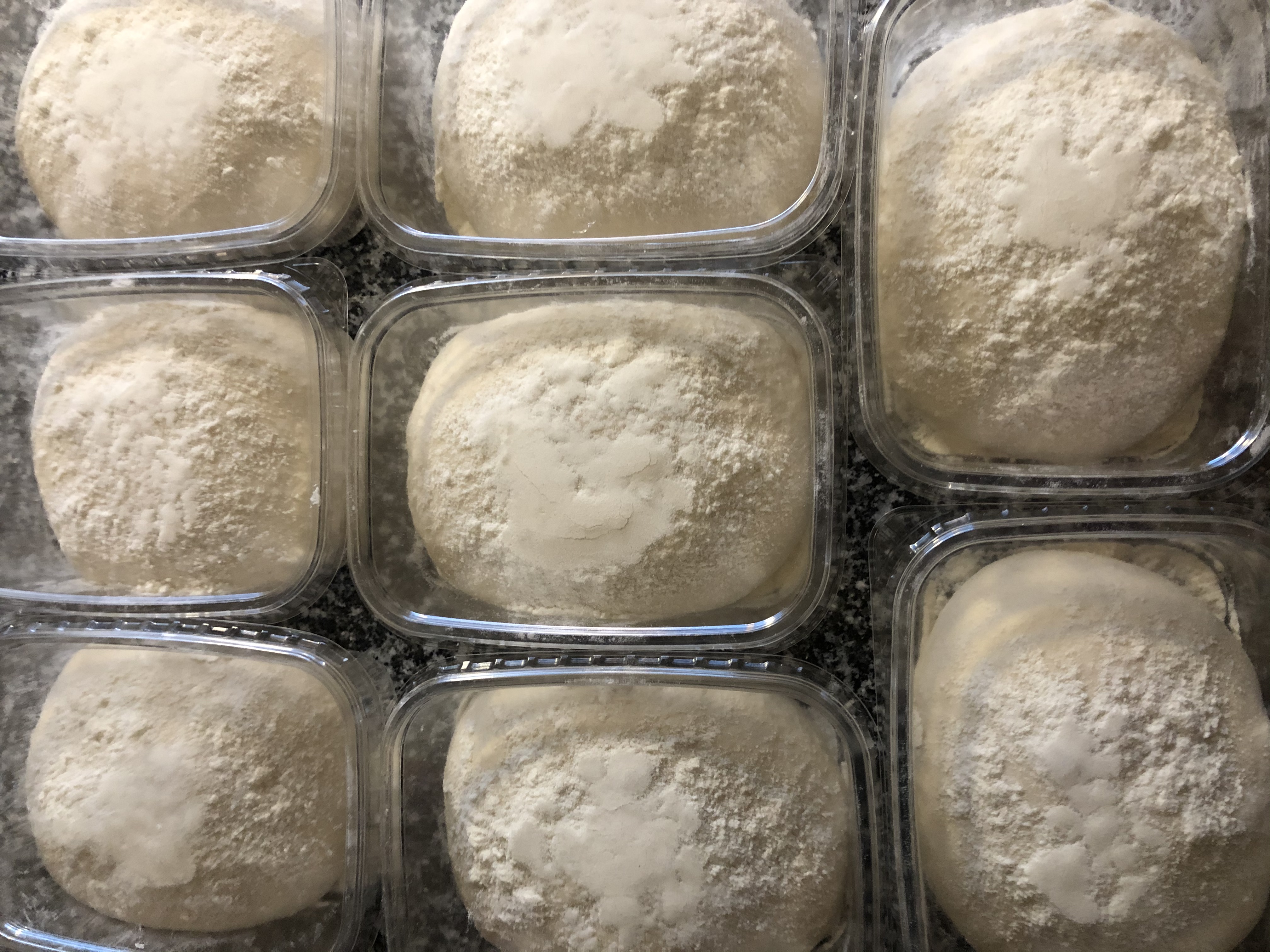 Långjäst napoletansk pizzadeg