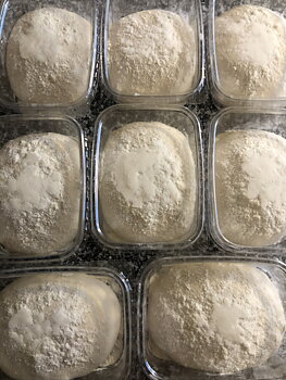 Långjäst napoletansk pizzadeg